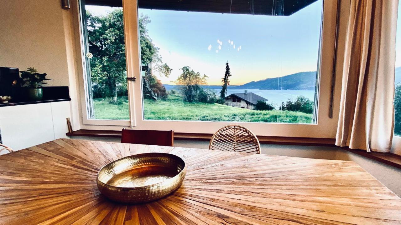 Lakeview Little House Krattigen Bagian luar foto