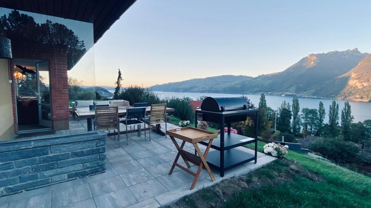 Lakeview Little House Krattigen Bagian luar foto
