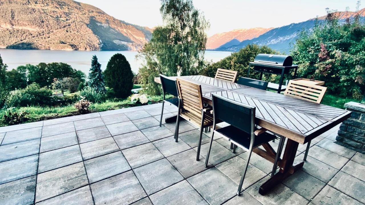 Lakeview Little House Krattigen Bagian luar foto