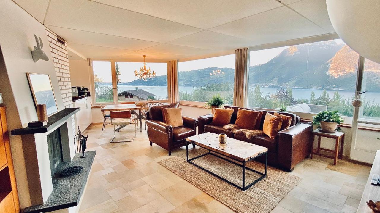 Lakeview Little House Krattigen Bagian luar foto